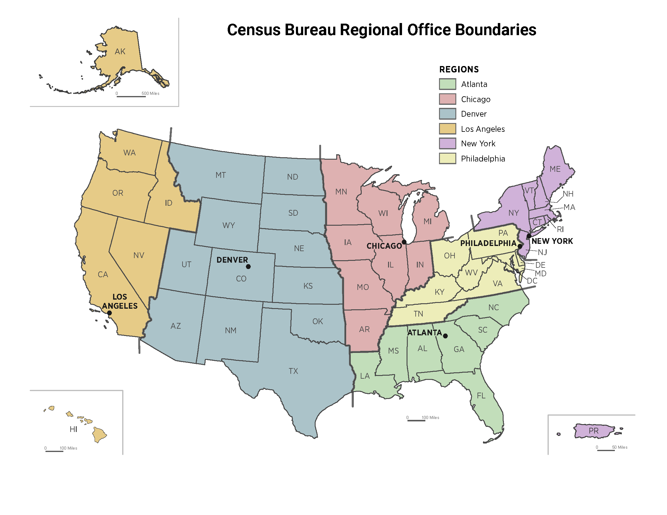 Census USA Map